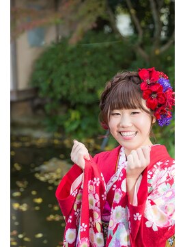 ビューティーサロンみさき キュート☆振袖スタイル