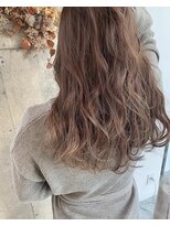 ヘアーデザイン リマ(Hair Design Lima)&nbsp;『Lima』外国人風シースルーカラーベージュグレー　ブリーチあり