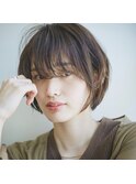 小顔ショートボブ【apish長谷川祐三】