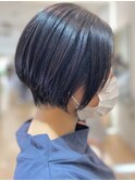 前下がりショートクールボブ【RENJISHI 松岡】