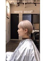 エイト ヘアサロン 渋谷本店(EIGHT)&nbsp;ホワイトベージュ　新田廉