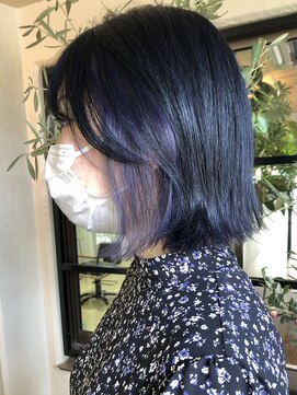 アル(AL) 【AL】小栗春花 溶け込むおしゃれインナーカラー