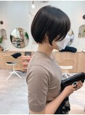 ショートボブ/ミニボブ/マッシュ/切りっぱなし/柏駅