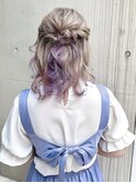 ヴィルシェーンハイト髪型/髪色/ヘアアレンジ/ツイステカラー