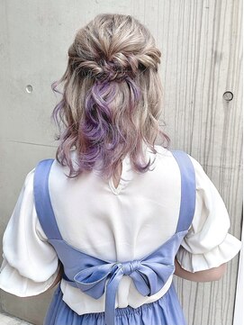 ディア(.eer) ヴィルシェーンハイト髪型/髪色/ヘアアレンジ/ツイステカラー