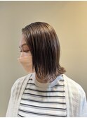 切りっぱなしボブ