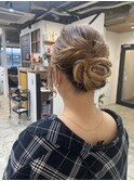 it.yui 夜会巻き ヘアアレンジ ヘアセット