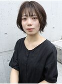 天神【BIRTH】外巻きパーマ×ふわふわショート×ボブ