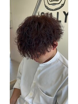 ミオ(Mio) 滋賀、南草津、メンズ美容室、波巻きツイストスパイラルパーマ