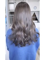 アイル(I'll) [Hair Make I`ll 奈良]ブリーチなしオリーブグレー1