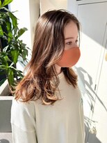 ジーナエス 札幌(Zina S)&nbsp;髪質改善＊オレンジベージュ＊美髪【Zina S 札幌】