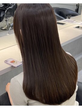 ロンドアヴァントゥス 池袋(Lond aventus) 韓国レイヤー/韓国風/ボブ/髪質改善/黒髪/ブリーチなし〔池袋〕