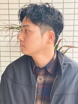 スウェル 船橋店(Swell)&nbsp;ハイライト/マッシュパーマ/ウルフ/アッシュブラック