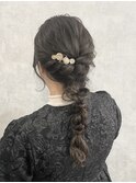 【別府 ランガリ】お呼ばれヘアセット/ヘアアレンジ/編みおろし
