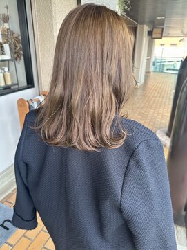 フィルム(FiLMs) ベージュブラウン/レイヤーロング