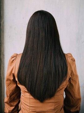 エクファ ヘア リゾート 大津 瀬田店(ex-fa hair resort) 夏ウエットヘアオリーブベージュデザインカラーレイヤーカット