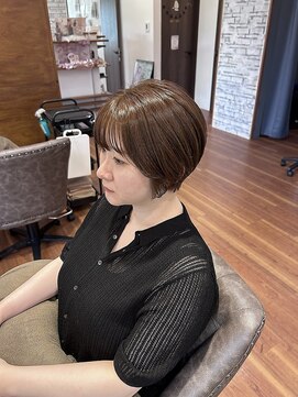 ルプラ ブリリアント(le-pla brilliant) ベージュカラー×ショート