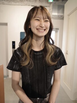 ヨー(Yoh-) 【インナーブロンド/ササキケイスケ】インナーカラー/ハイライト