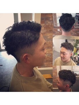 ダピエス(da pie'ce) メンズパーマ