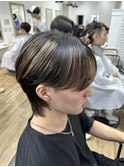 【メッシュ】曲がる縮毛矯正