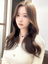 アールサロン アネックス 名駅(Rr SALON ANNEX)&nbsp;韓国風レイヤーロング/韓国風巻き/くすみベージュ