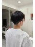カット＋カラー（白髪染めｏｒヘアマニキュア）＋炭酸泉￥16170→9900