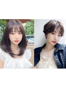 【天王寺/阿倍野すぐ】韓国風/レイヤーカットなど、トレンド感たっぷりの似合わせカットが自慢です♪