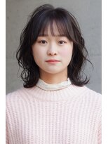 アミュー(amu)&nbsp;20代30代40代大人フレンチカールミディアム