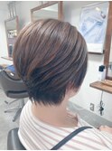 白髪ぼかし30代40代50代60代伊丹大人ショート大人ボブ