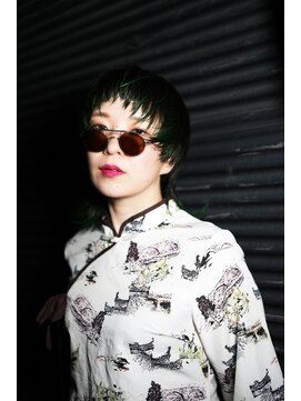 ヘアーメイク ビロー 丸亀店(Hair Make Billow) マッシュウルフ×グラデーションカラー