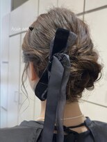 ヴァネッサ VANESSA ふんわりシニヨンセット◎高橋美穂