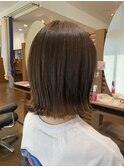切りっぱなしボブ