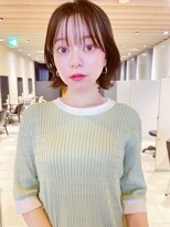 クィーンズガーデンバイケーツーギンザ(QUEEN’S GARDEN by K two GINZA)&nbsp;ショートミディ/レイヤーカット/ブラウン