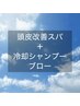 【夏季限定】地肌スッキリクール頭皮改善スパ