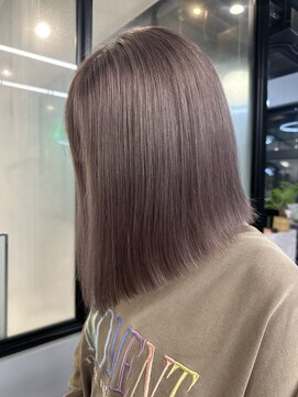 アイトーキョー 名古屋2nd(AI TOKYO) ボブ/レイヤー/ラベンダー/グレージュ/顔周り/[栄/矢場町]