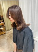 艶感重視！モテ髪レイヤーとナチュラルカールの大人可愛い