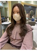 ＊大人ガーリー アッシュグレーくびれレイヤー