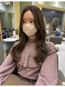 ロンドリゼル 札幌(Lond RiseL) *大人ガーリー アッシュグレーくびれレイヤー