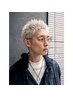 『メンズ』カット+透明感カラー+トリートメント　￥8250