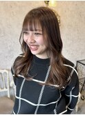 艶◎くすみベージュカラー/ブリーチなしベージュ