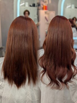 ブランシスヘアー(Bulansis Hair) 王道レッドブラウンスタイル