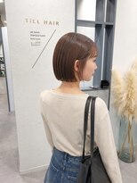 ティルヘアー(TiLL HAIR)&nbsp;酸性ストレート　楽ボブ