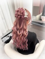 リアン(lien) ハーフアップお団子♪