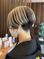 ブランシェ 小牧店(BRANCHE)&nbsp;ハンサムショート×アンブレラカラー〔西尾〕