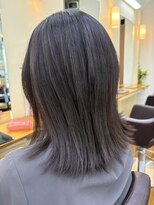 キャラシャローネ お台場(CharaChalone) アッシュグレー/外はねボブ