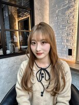 ウィローズ(WILLOW'S)&nbsp;透明感ベージュ×まとまる艶ロング