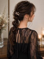 アイシー 関内(ICY)&nbsp;網下ろしヘア/ヘアアレンジ/結婚式/お呼ばれスタイル