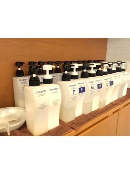 グローバルミルボン導入サロン☆なりたい髪にあわせてホームケアのラインナップも充実♪【五香駅徒歩2分】