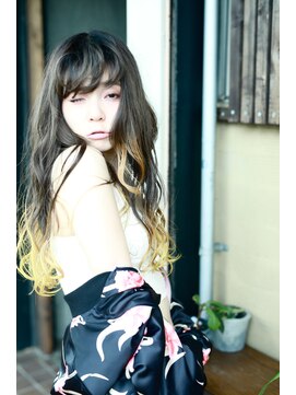 モノ アンド イニ(Mono & inni) 【奈良/inni hair】グラデーションカラー　外国人風