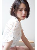 耳かけ☆フェミニンボブイルミナカラー